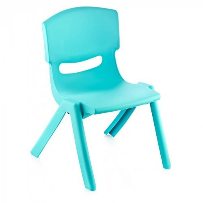 Scaun din plastic colorat