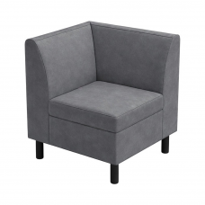 Canapea pentru birou, element de colț NINA 