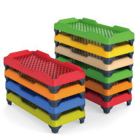 Pat pentru copii din plastic