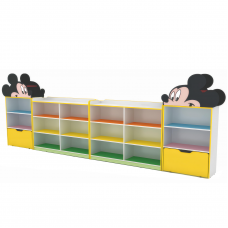 Etajera pentru jucării "Mickey Mouse" BNX 3104