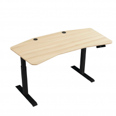 Birou de scris cu reglare electrică, cu două motoare în 3 trepte