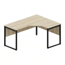 Стол письменный угловой на металлическом каркасе