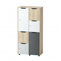 Dulap pentru depozitare cu 6 compartimente