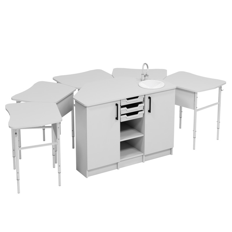 Dulap cu chiuvetă pentru cabinet