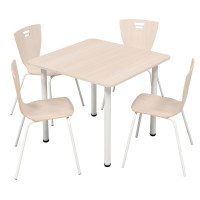 Set pentru cantina cu 4 locuri