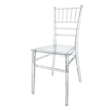 Scaun pentru cantina TIFFANY transparent
