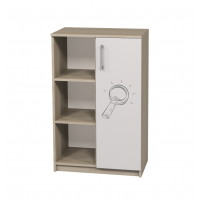 Dulap semi-închis cu imprimare foto