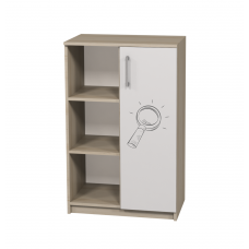 Dulap semi-închis cu imprimare foto