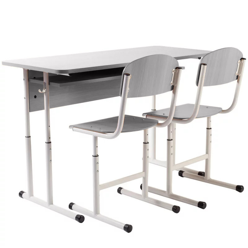 Set mobilier scolar dublu