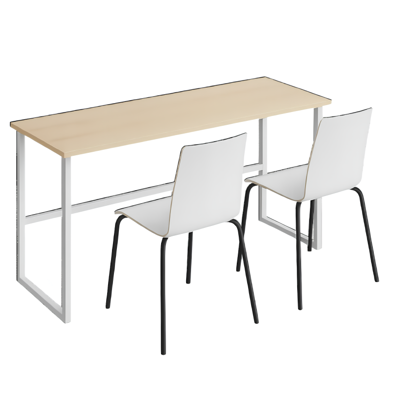 Set mobilier scolar dublu