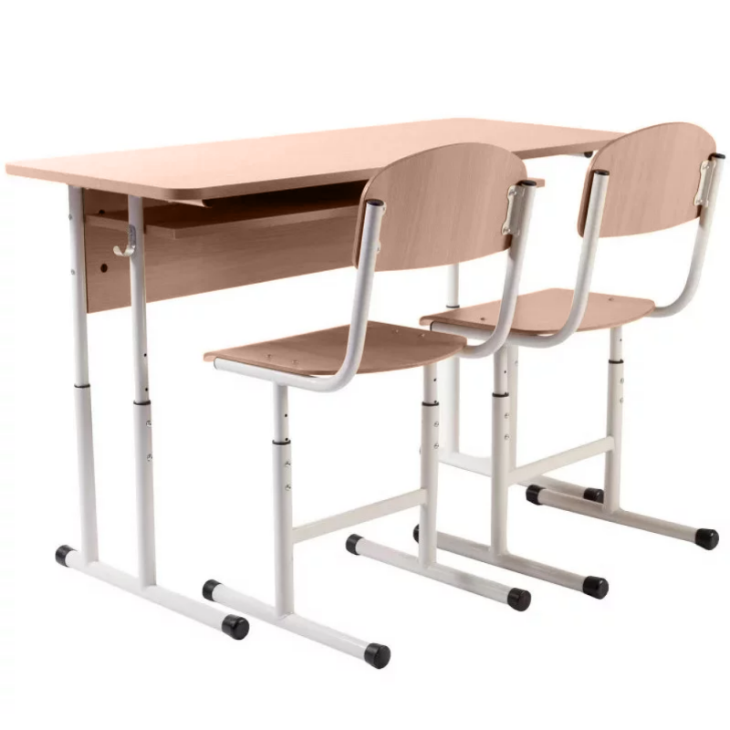 Set mobilier scolar dublu