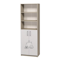 Dulap semi-închis cu imprimare foto