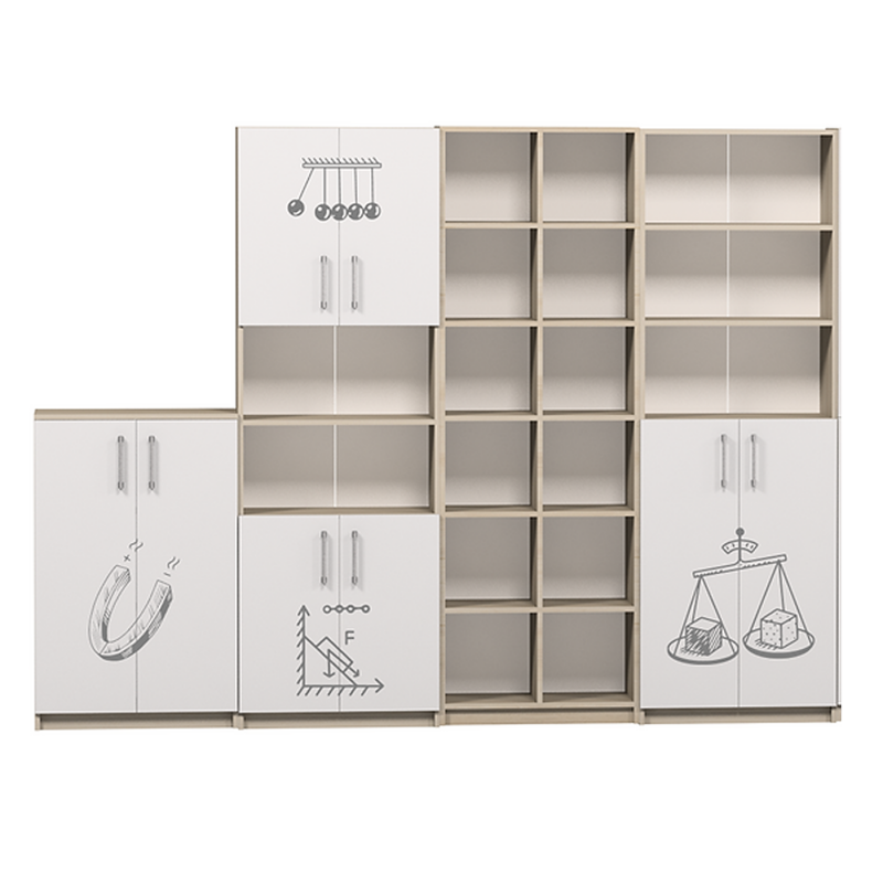 Set de dulapuri pentru cabinetul de fizică