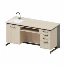 Masă demonstrativă Pro Line cu chiuvetă și acoperire HPL