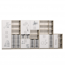 Комплект шкафов для кабинета химии