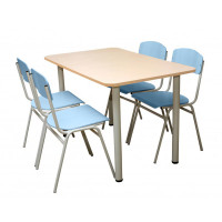 Set pentru cantina cu 4 locuri HPL