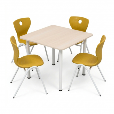 Set pentru cantina cu 4 locuri HPL