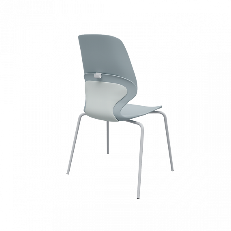 Scaun cu monobloc din plastic în 3 straturi