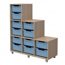 Etajeră mobilă cu tăvi N2