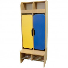 Dulap vestiar cu suport pentru incaltaminte