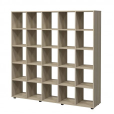 Etajera bilaterala cu 25 rafturi deschise