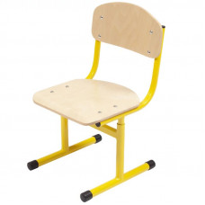 Scaun din profil metalic rotund 