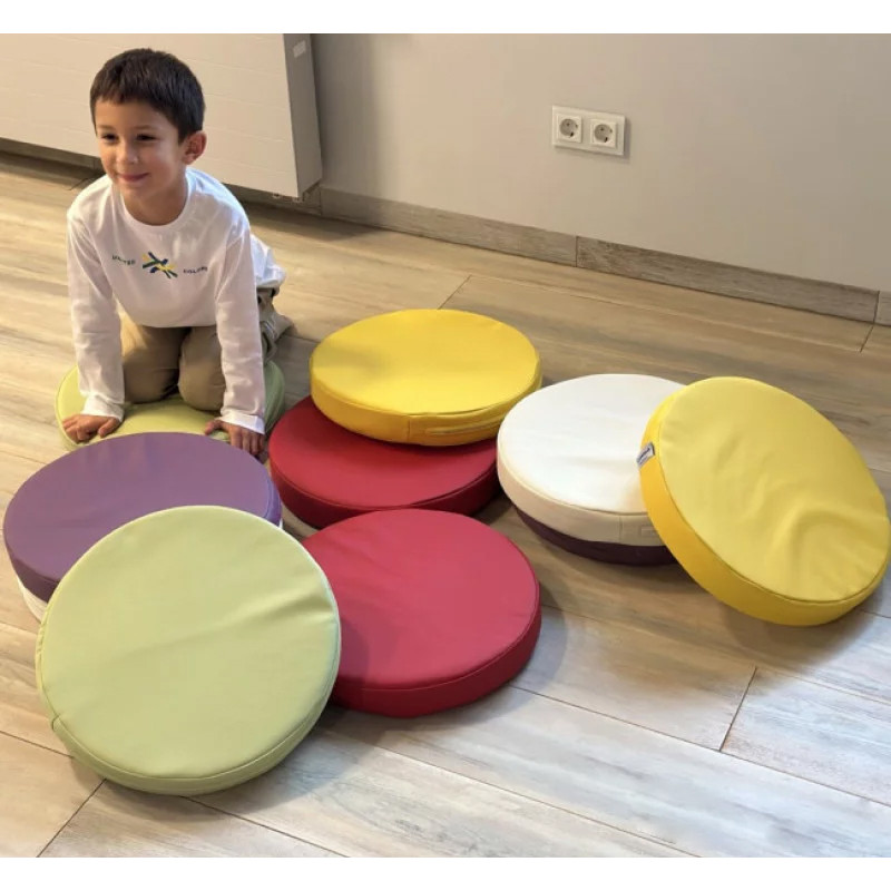 Perne rotunde pentru scaun „Discuri”