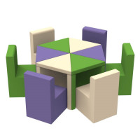 Set de mobilă "Floare"